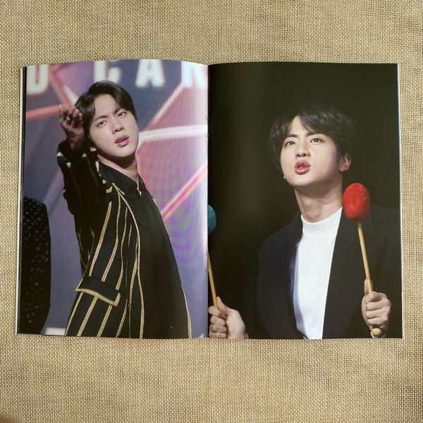 BTS JIN [KEEP CALM AND HBD JIN Exhibition Photobook] 32 page / New, Rare / Gift