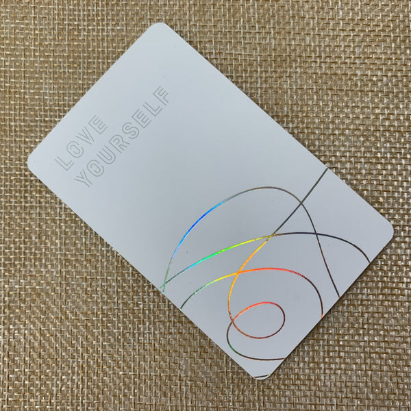 BTS JIN [ Love Yourself HER ] Official Photocard, L Ver / New / Gift