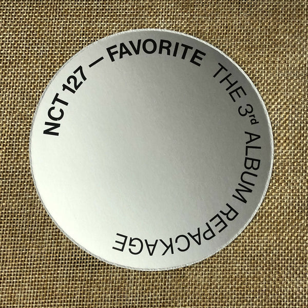 NCT 127 TAEYONG [FAVORITE] Official Pendant Photocard, CATHARSIS Ver. / Gift