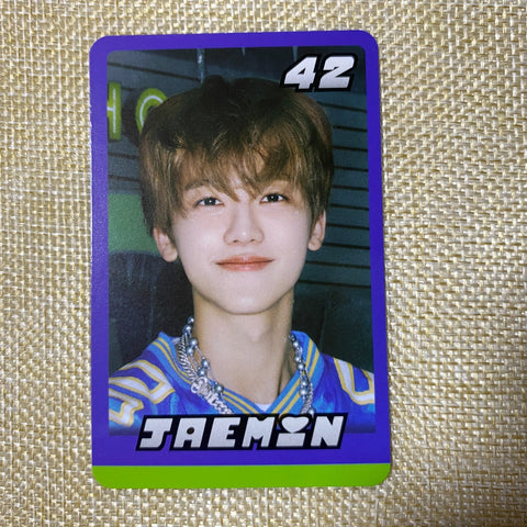 NCT DREAM JAEMIN [GLITCH MODE Arcade Center Pop Up] Official Photocard / Gift