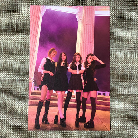 BLACKPINK GROUP #8 [Pop-Up Store As If It's Your Last] Official Postcard / Gift
