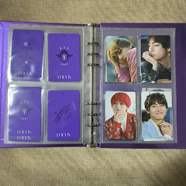 BTS [Dion 101 Photocard Full set] Binder + 100 photocard + 1 postcard / Gift