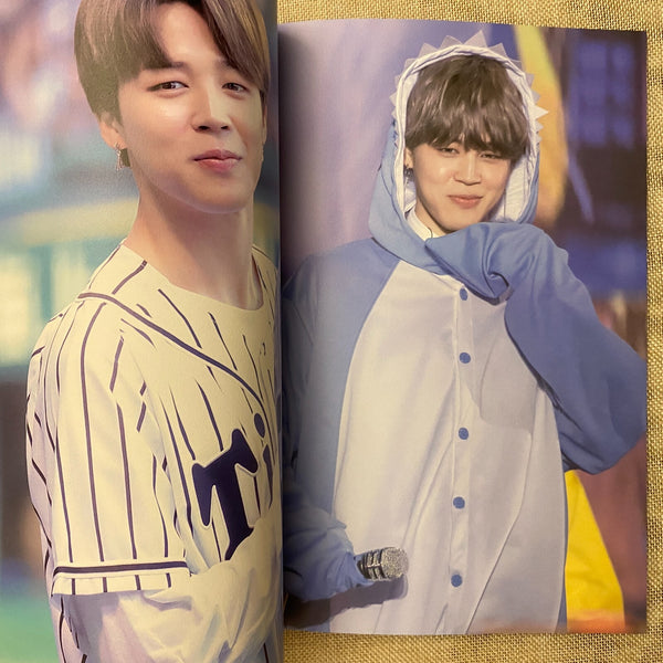 BTS JIMIN [IN THE SNOW Exhibition] Photobook Little Blossom, 44 pg 21x29cm /+G