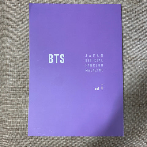 BTS Group [ Japan Official Fanclub Magazine ] Official Photobook / New / Gift