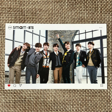 BTS GROUP #5 [ BTS X Smart Uniform ] Official Photocard / New, Rare / Gift