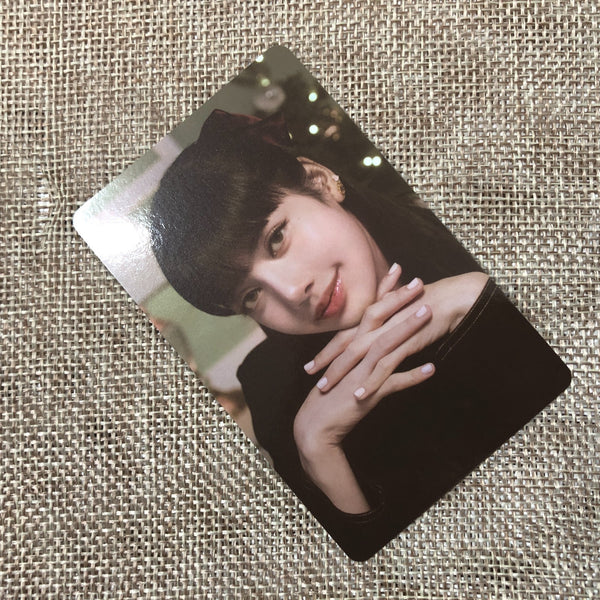 BLACKPINK LISA #1  [THE GAME Photocard Collection] Christmas Ed / New, Rare/GFT
