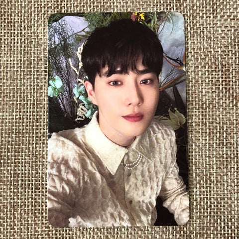 EXO SUHO [Grey Suit] Official Photocard, 2nd Mini Digipack Time Ver. / Gift
