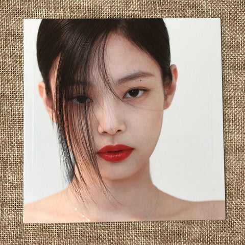 BLACKPINK JENNIE [ THE ALBUM ] Official Postcard, Ver. 1 / New / Gift