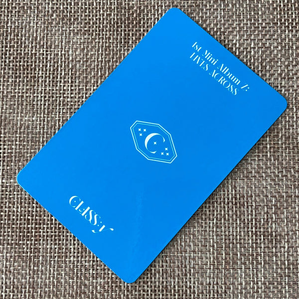 CLASS:Y RI WON [ LIVES ACROSS ] Official Photocard / New / Gift