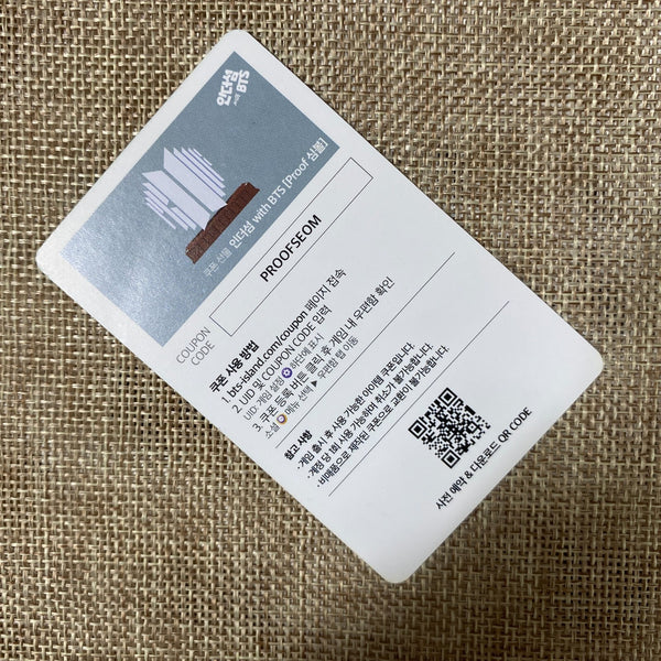 BTS J-HOPE [PROOF] Official Photocard, Weverse POB BTS Island : In The SEOM /+G