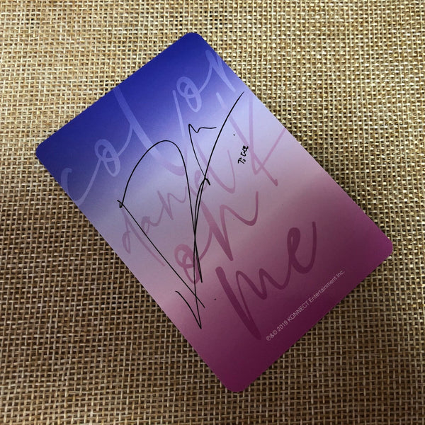 WANNA ONE KANG DANIEL #1 [Color On Me] Official Photocard, 1st Single / Gift
