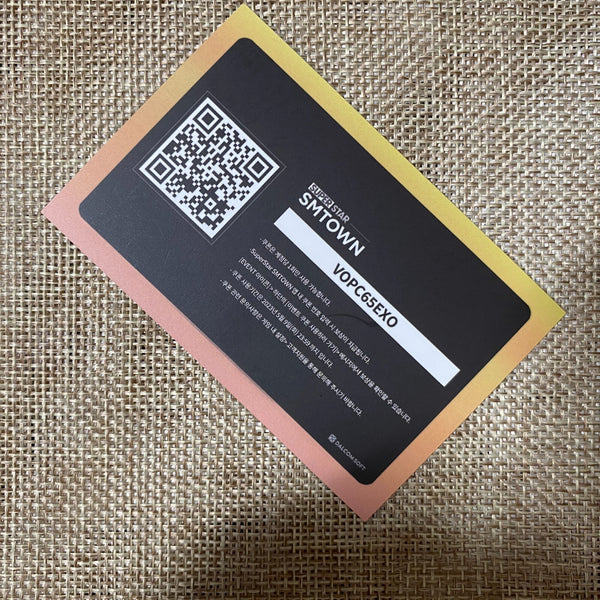 EXO Group [2023 Fan meeting EXO' Clock] Official Photocard, All Member / Gift