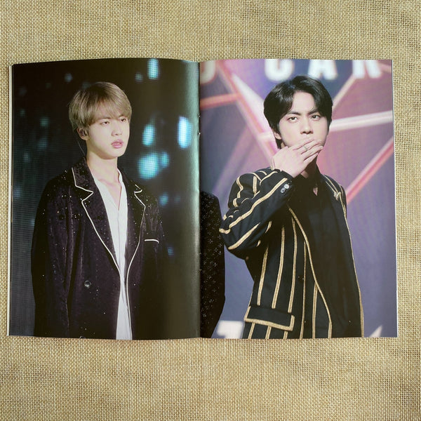 BTS JIN [KEEP CALM AND HBD JIN Exhibition Photobook] 32 page / New, Rare / Gift
