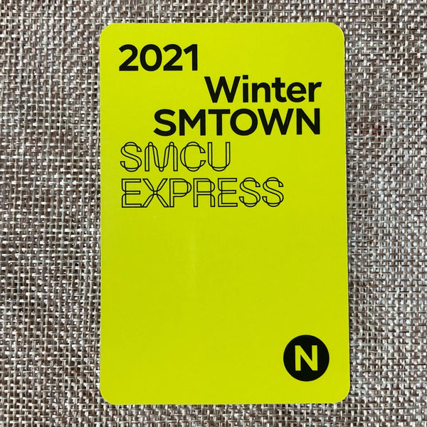 NCT 127 KUN [ 2021 Winter SMTOWN SMCU EXPRESS ] Official Photocard / New / Gift