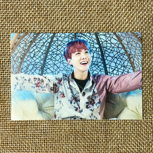 BTS J-HOPE 5/8 [The Wings Tour 2017 Live Trilogy] Official Mini Photocard / Gift