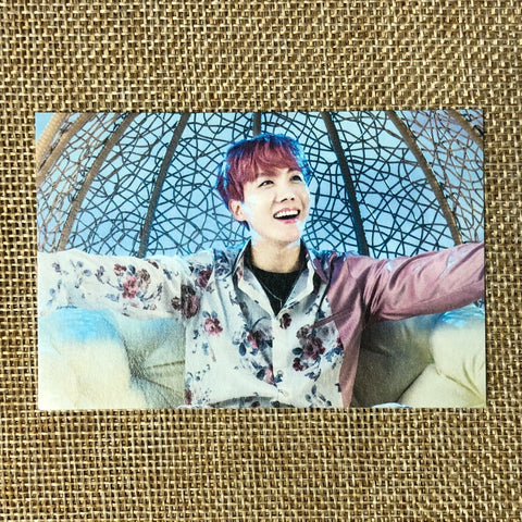 BTS J-HOPE 5/8 [The Wings Tour 2017 Live Trilogy] Official Mini Photocard / Gift