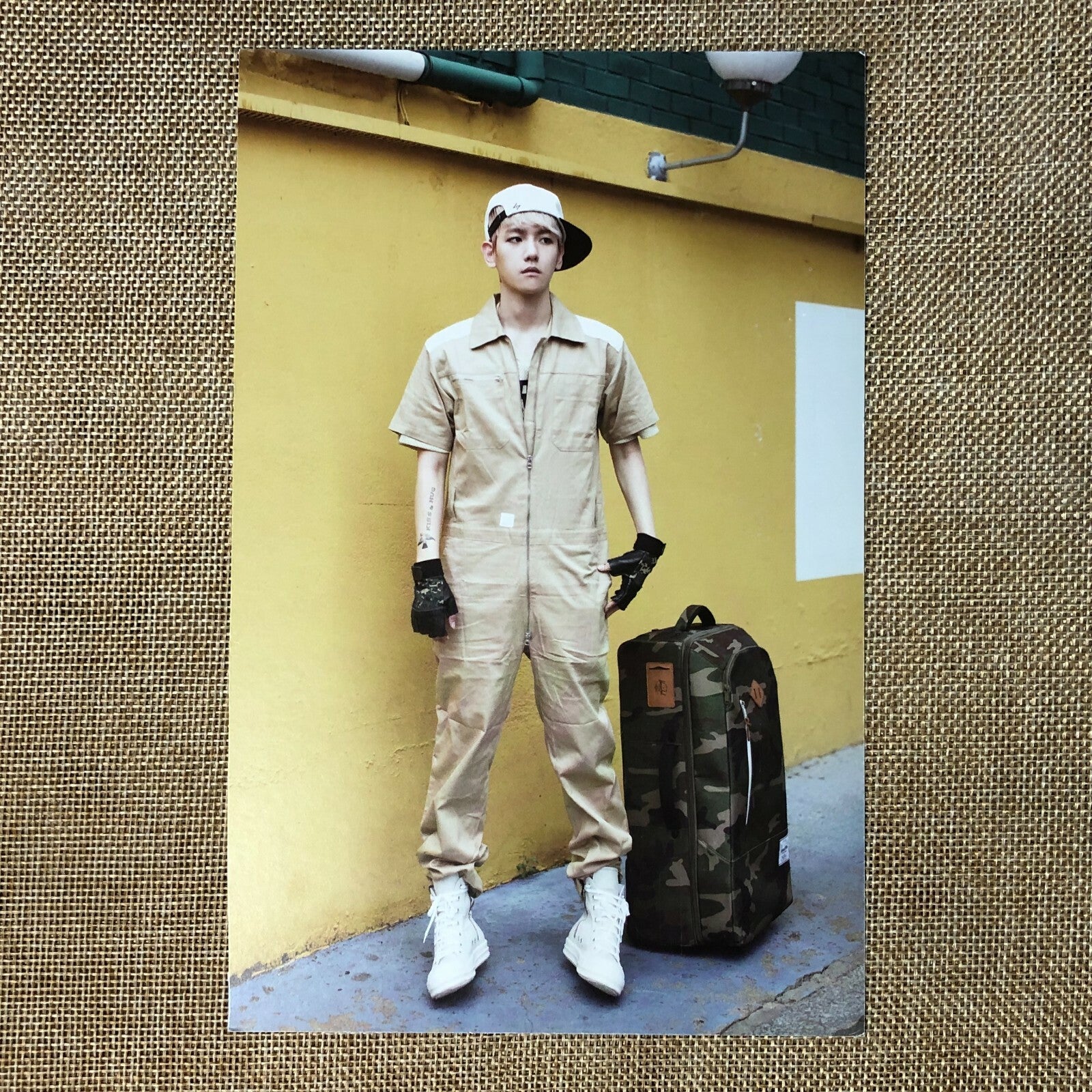 EXO BAEKHYUN [ XOXO GROWL ] Official Postcard, 1st Repackage Album / New / Gift