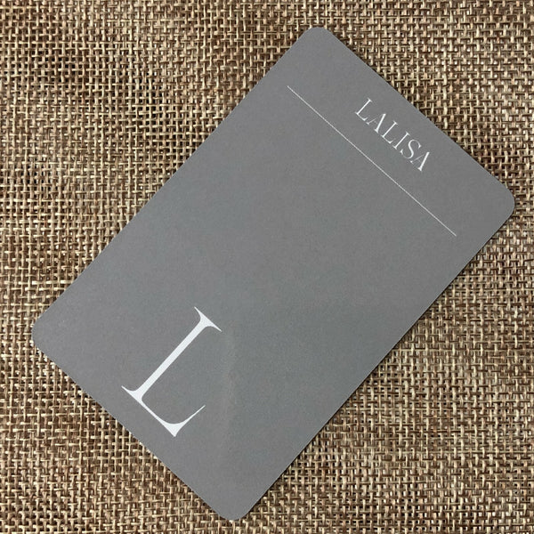 BLACKPINK LISA #2 [LALISA] Official Photocard, 1st Single Gold Ver / New / Gift