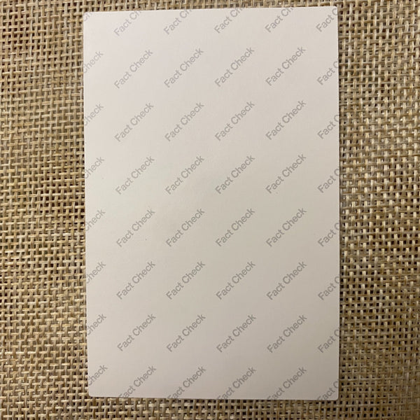 NCT 127 JAEHYUN [Fact Check] Official Polaroid Photocard, QR Ver. / New, Rare