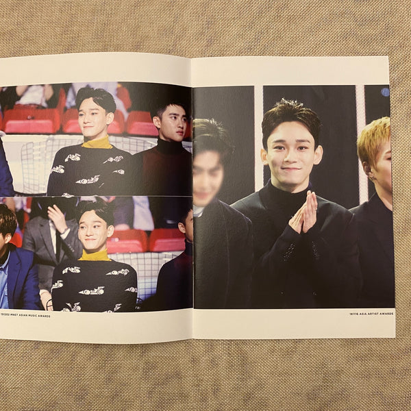 EXO CHEN [ Exhibition love & like Photobook, 18x26 cm / 16 page] New, Rare /+GFT