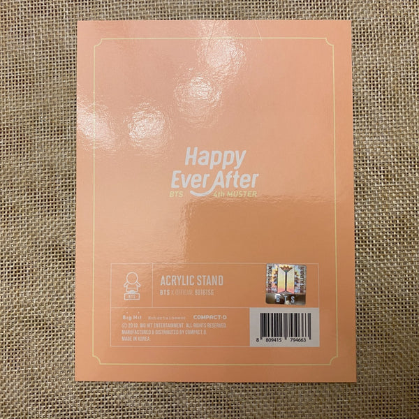 BTS SUGA [4th Muster Happy Ever After] Official Acrylic Stand / New, Rare / Gift