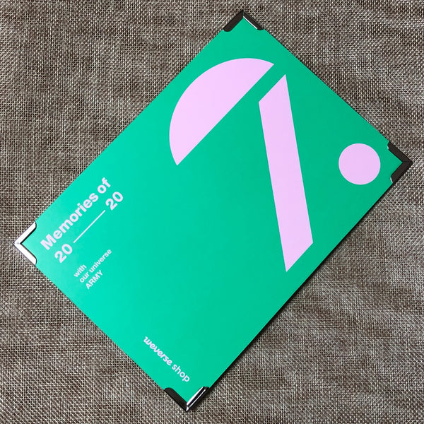 BTS GROUP [ Memories of 2020 WEVERSE Benefit ] Official Photo Frame / New / Gift