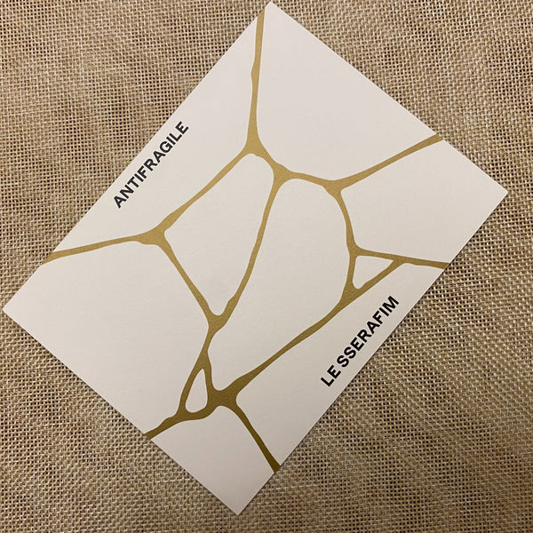 LE SSERAFIM GROUP #1 [ANTIFRAGILE] Official Postcard Photocard, 2nd Mini / Gift