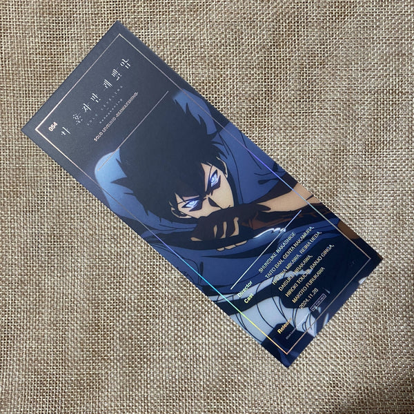 Solo Leveling [That's The Ticket] Official Set / Photo Ticket Limited / New, Rar