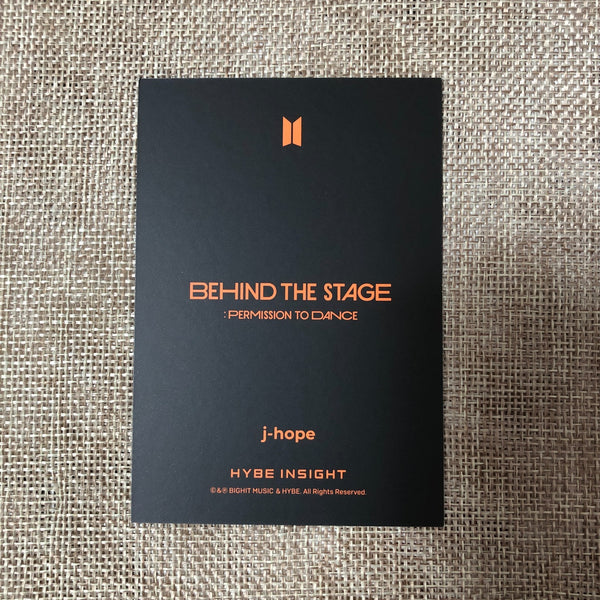 BTS J-HOPE #2 [ HYBE INSIGHT Behind The Stage PTD ] Official Photocard /New/GFT