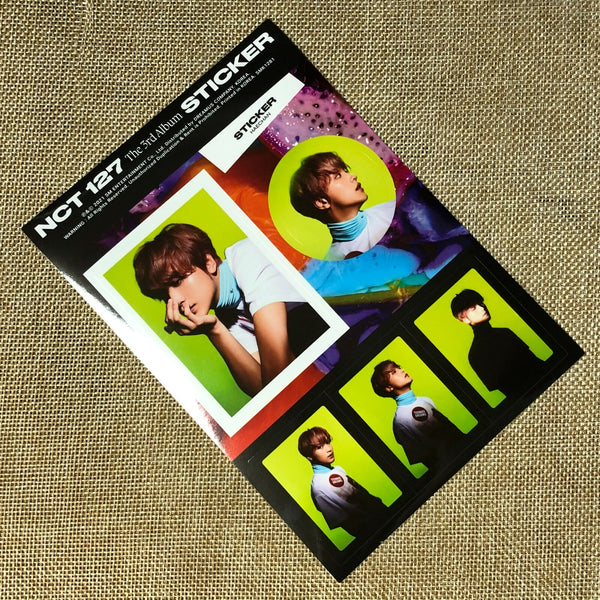 NCT 127 HAECHAN [ STICKER ] Official Sticker, STICKY Ver. / New / Gift