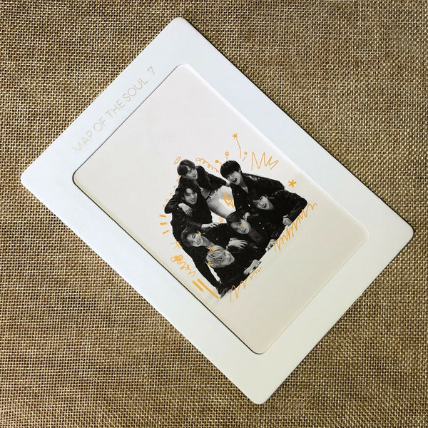 BTS #4 [Map Of The Soul 7 Weply Pre-Order Benefit] Official Photo Frame / Gift