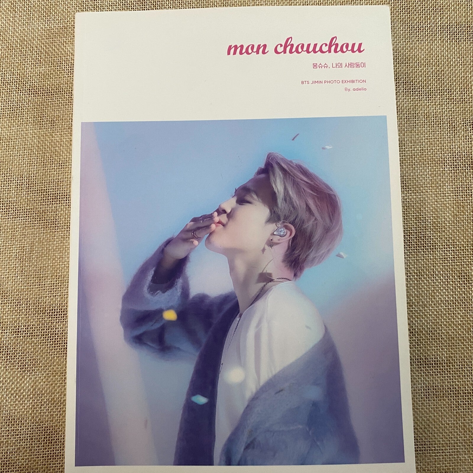 BTS JIMIN [MAN CHAUCHAU Exhibition] Photobook, Adelio 100 pg / New, Rare / Gift