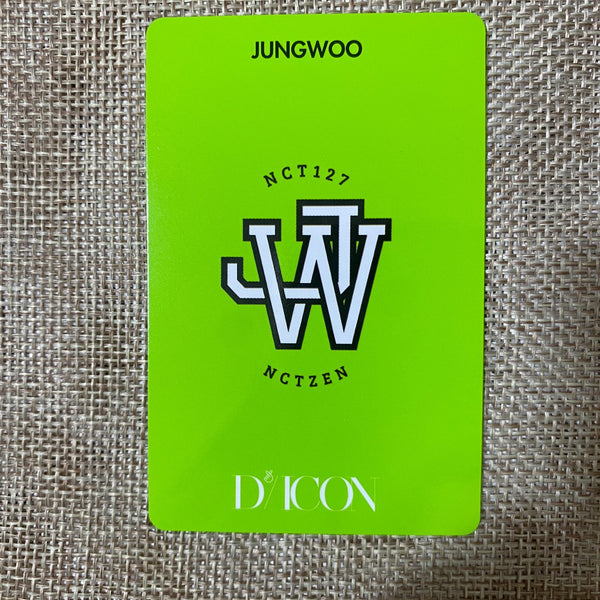 NCT 127 JUNGWOO #12 [2019 Dicon 101 Custom Book] Official Photocard / New / Gift