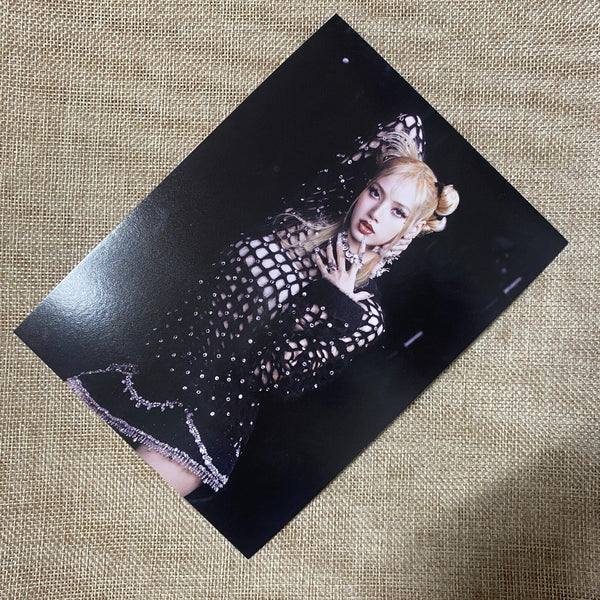 BLACKPINK LISA #1 [Born Pink] Official Large Photocard Postcard, Box Ver. / Gift