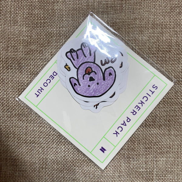 BTS GROUP [ 2022 Deco KIT ] Official Cutting Sticker Pack /New, Rare / Gift