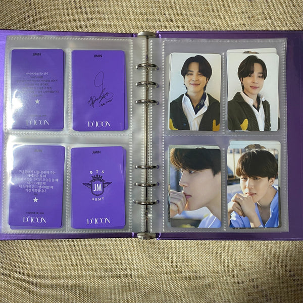 BTS [Dion 101 Photocard Full set] Binder + 100 photocard + 1 postcard / Gift