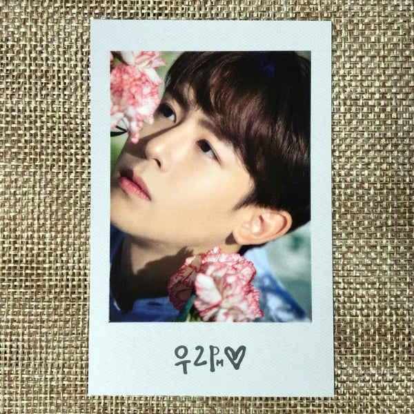 2PM NICHKHUN [HOTTEST 8th] Official Fanclub Photocard Set of 5 / New, Rare /+G