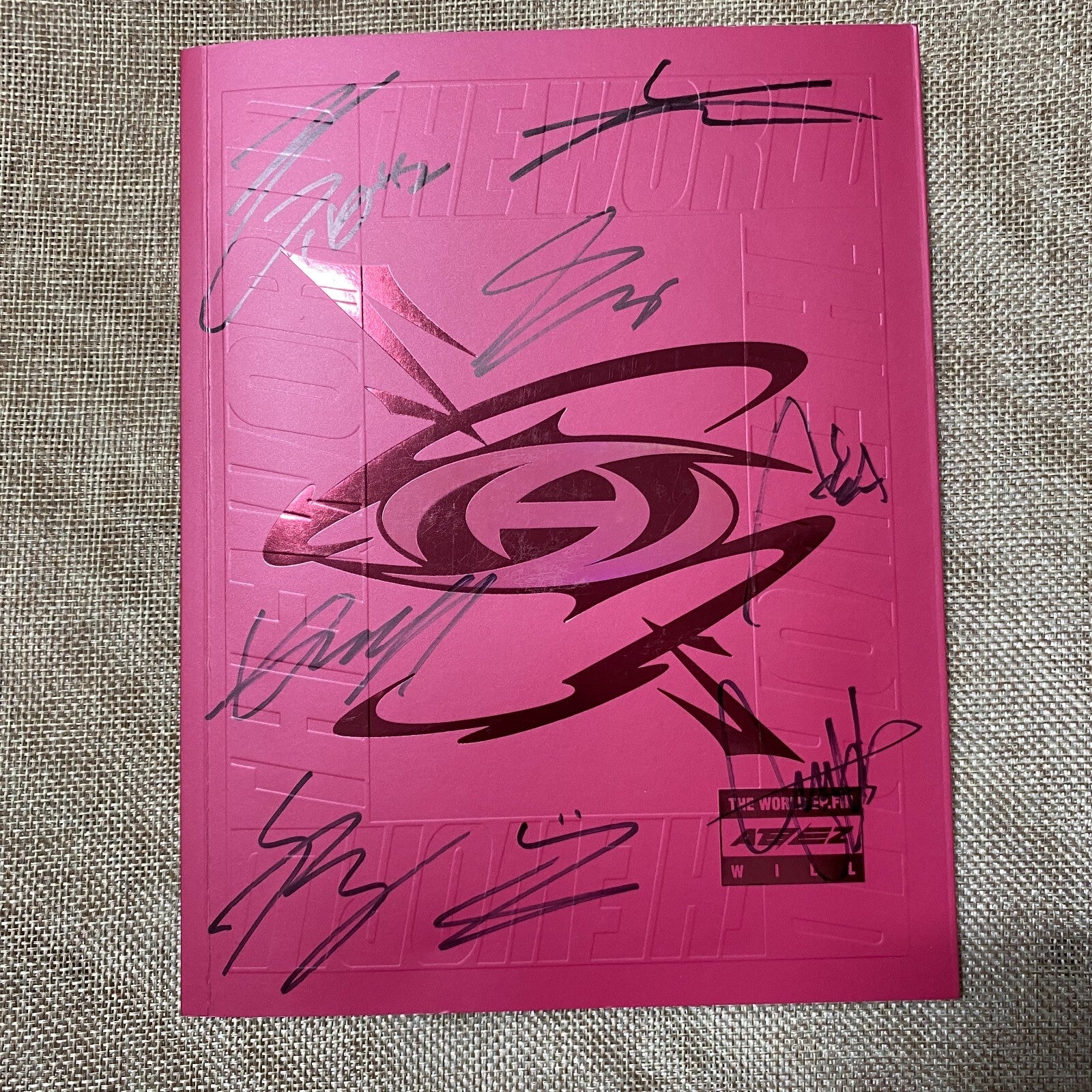 ATEEZ #2 [The World EP.FIN: WILL] Signed Promo Album / Autographed Message Set /