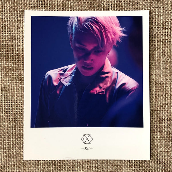 EXO KAI [ EX'ACT ] Official Polaroid Photocard Set of 2, Postcard / New / Gift
