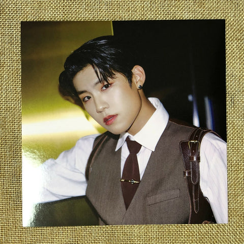 AB6IX WOOJIN [ SALUTE ] Official Postcard, 3rd Album / New, Rare / Gift