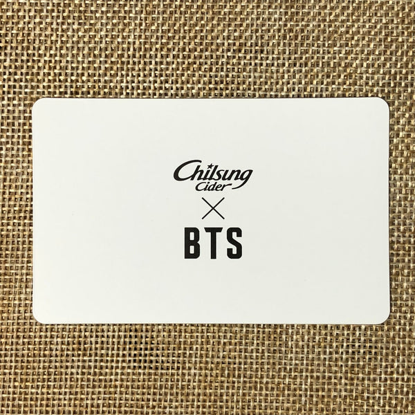 BTS SUGA [ Chilsung Cider ] Official Lenticular Photocard / New, Rare / Gift