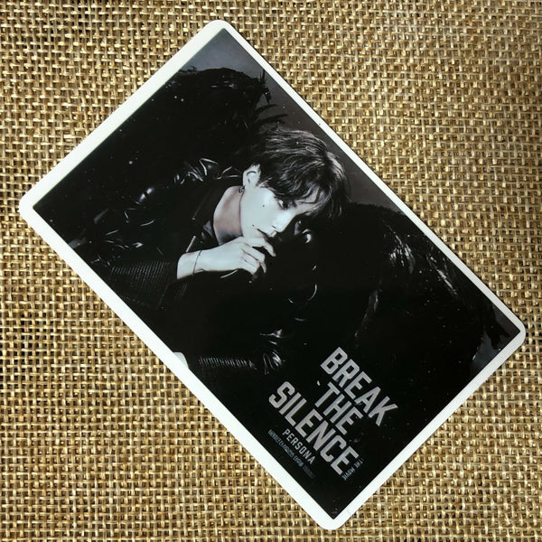 BTS SUGA #2 [ Break The Silence Movie ] Official Ticket Photocard / New / Gift
