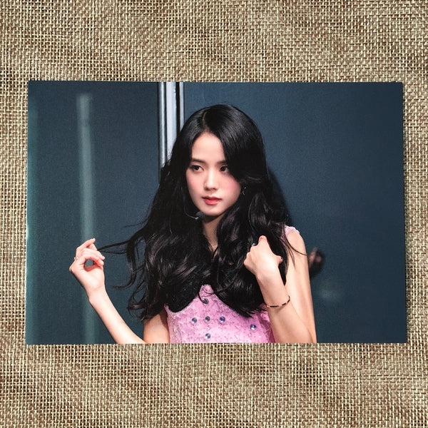 BLACKPINK JISOO [ THE SHOW DVD ] Official Postcard photo / New / Gift