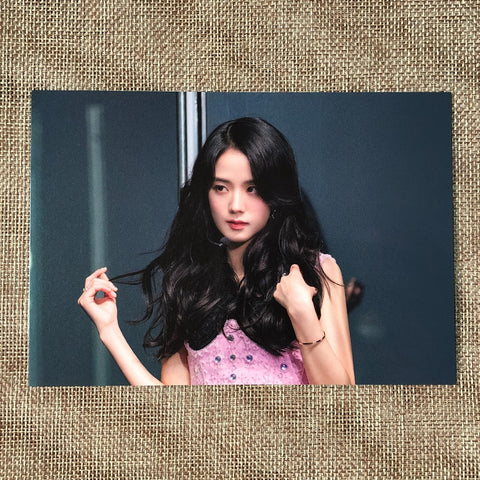 BLACKPINK JISOO [ THE SHOW DVD ] Official Postcard photo / New / Gift