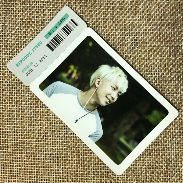 BTS RM [ 2nd Muster 17520 ] Official Photocard Photo Ticket / New / Gift