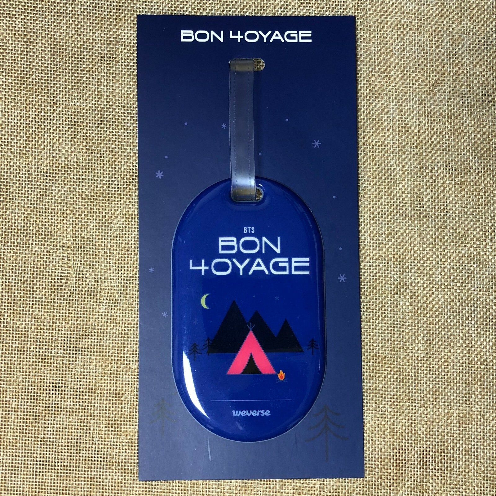 BTS [ BON VOYAGE Season 4 ] Official Luggage Limited Tag / New / Gift
