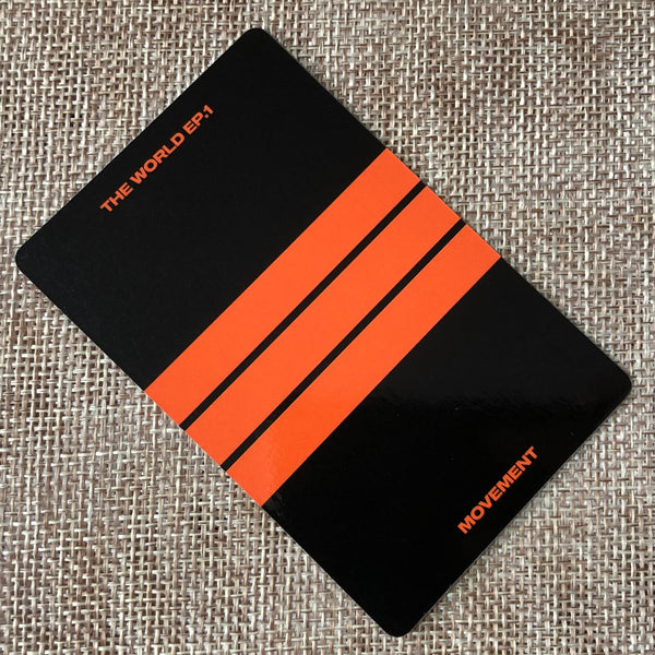 ATEEZ YUNHO [THE WORLD EP.1 : MOVEMENT] Official Photocard, Z Ver. / New / Gift
