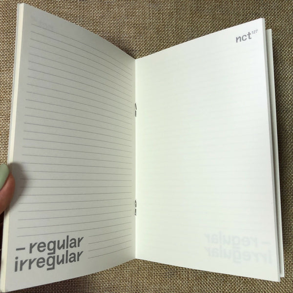 NCT 127 JAEHYUN [ Regular-Irregular ] Official Mini Notebook / New / Gift