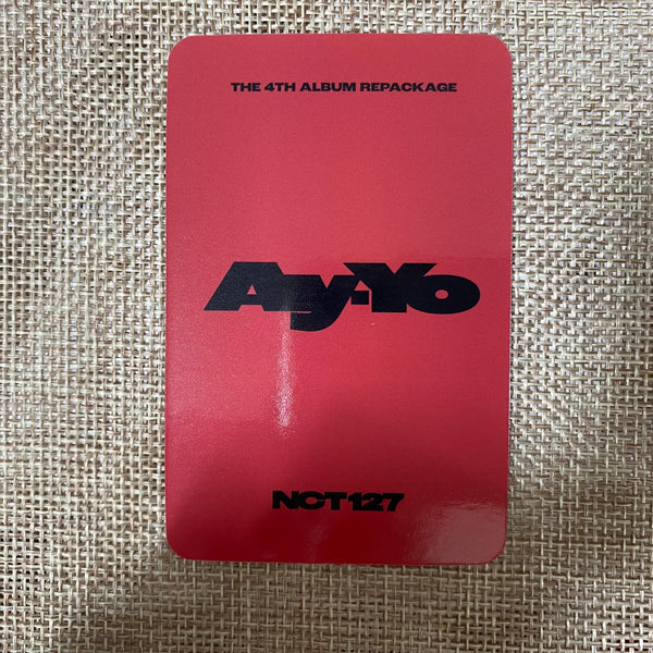 NCT 127 JUNGWOO [ Ay-Yo SMTOWN ] Official Photocard, 4th Repackage / New / Gift