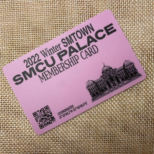 NCT JOHNNY [2022 Winter SMTOWN SMCU PALACE] Official Membership Card Photocard